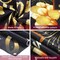 Happy Birthday Backdrop Banner Sign Poster Large Fabric Glitter Balloon Fireworks Sign Birthday Photo Backdrop Background for Birthday Party Decoration Supplies, 72.8 x 43.3in (Black and Gold)